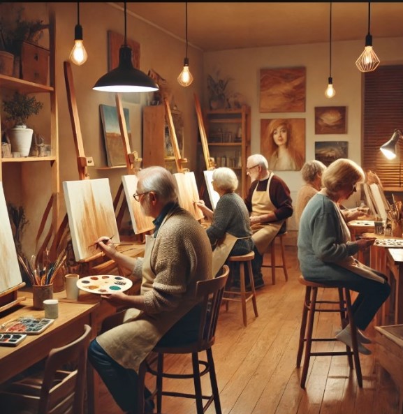 The Benefits of Art and Painting for Older Adults: A Creative Path to Wellness