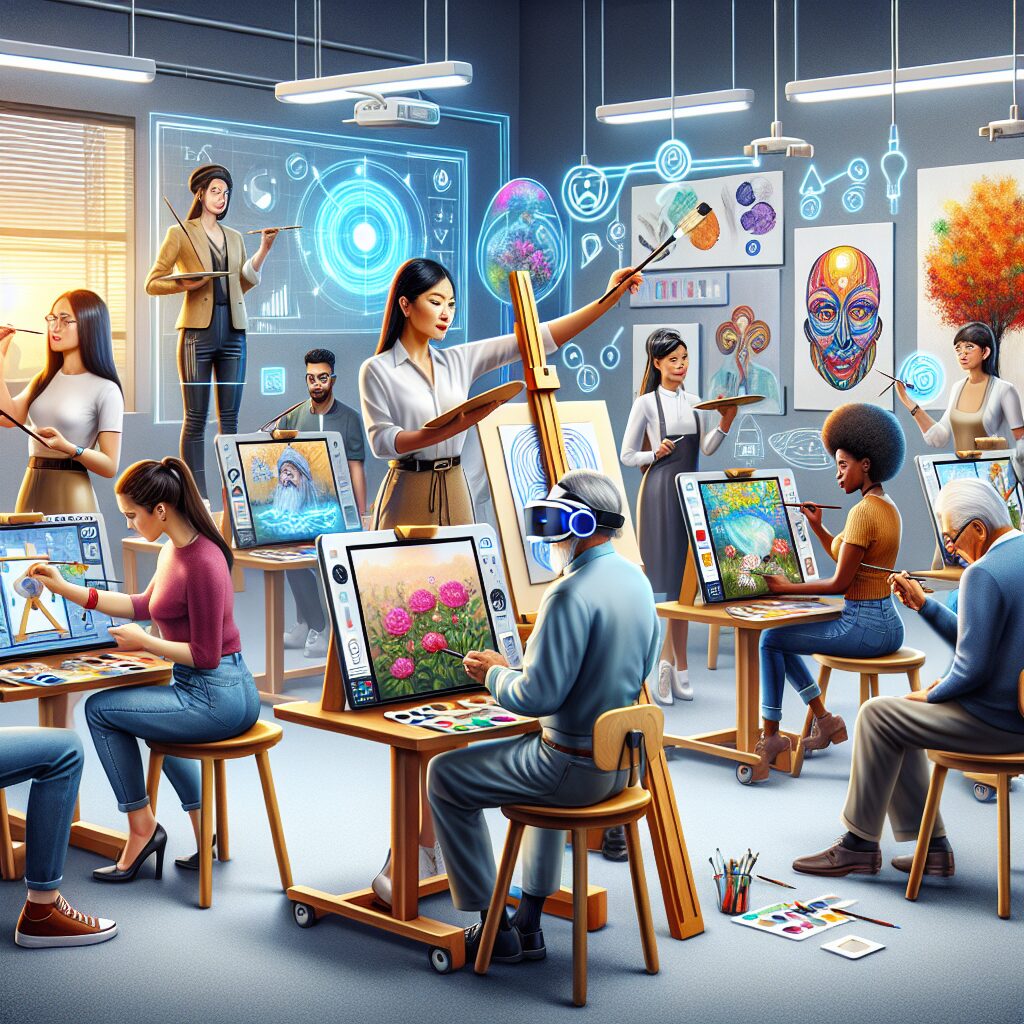 The Future of Live Paint-Along Classes: Trends and Innovations to Watch